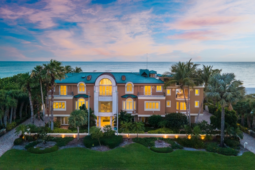 $11.5 Million Beachfront Mansion Is Highest-Priced Sale Year-To-Date on Longboat Key