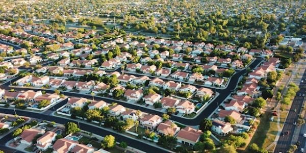 Aerial view of house village 600 Unsplash