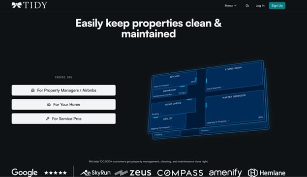 Tidy from website