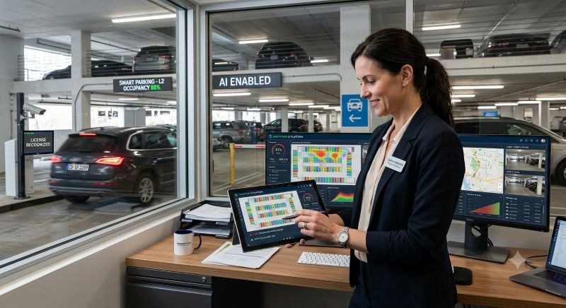How AI-Powered Parking Management Software Helps Property Owners Increase Revenue and Improve ROI