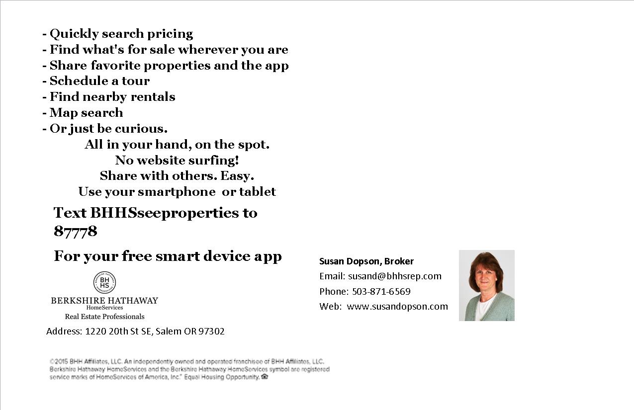Mobile app Postcard