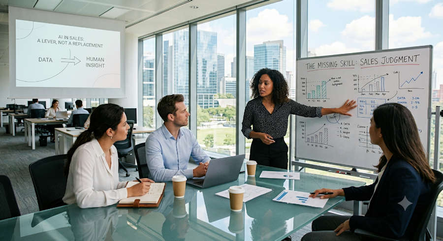 The Missing Skill in the AI Era: Sales Judgment