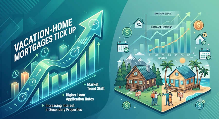 Vacation-Home Mortgages Tick Up For First Time Since Pandemic Boom 
