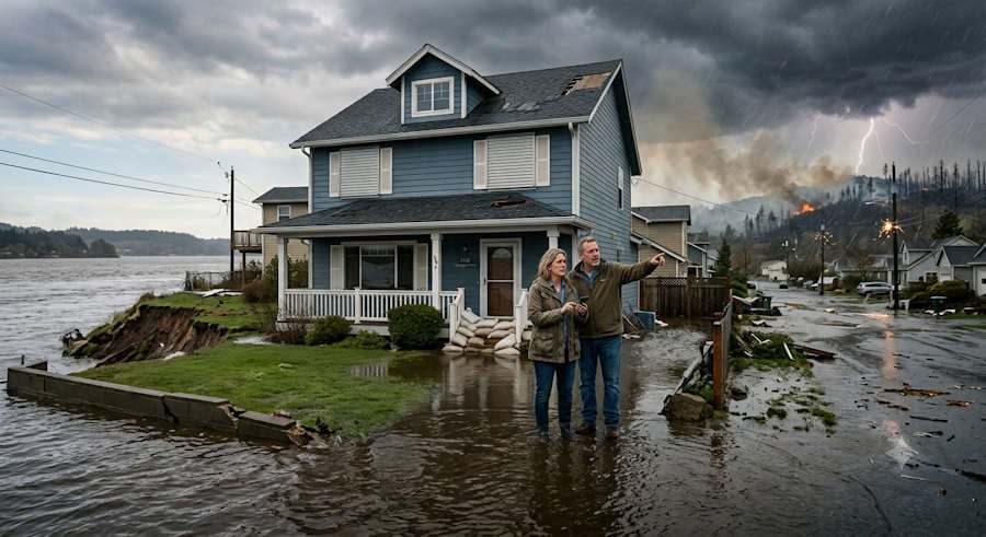Climate Risk Isn't Stopping Home Buyers: Realtor.com® Finds $11.2 Trillion in Homes Exposed