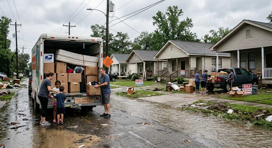 Flood-Prone Parts of America Are Losing Residents at Nearly Twice Last Year’s Rate