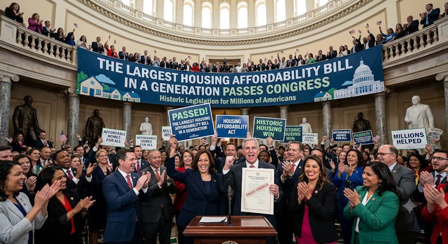 The Largest Housing Affordability Bill In a Generation Passes Congress