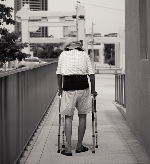 Man using a walker 500 Unsplash