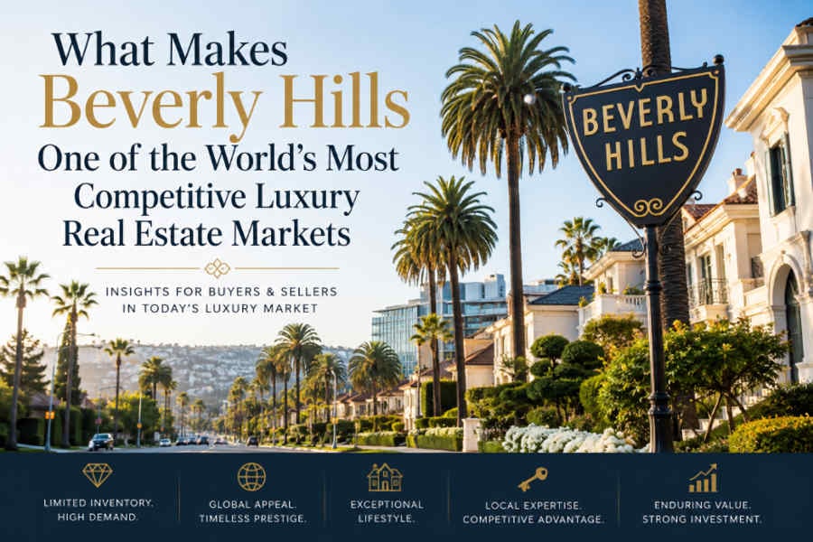 What Makes Beverly Hills One of the World's Most Competitive Luxury Real Estate Markets