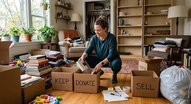 How to Declutter Before You Move