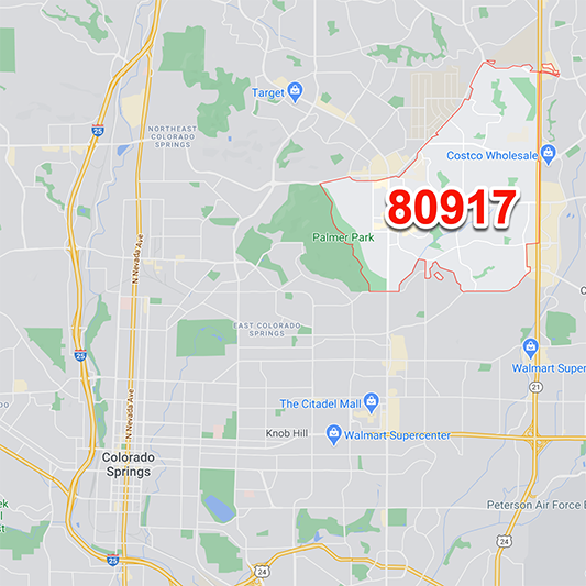 Colorado Springs homes for sale 80917 zip code