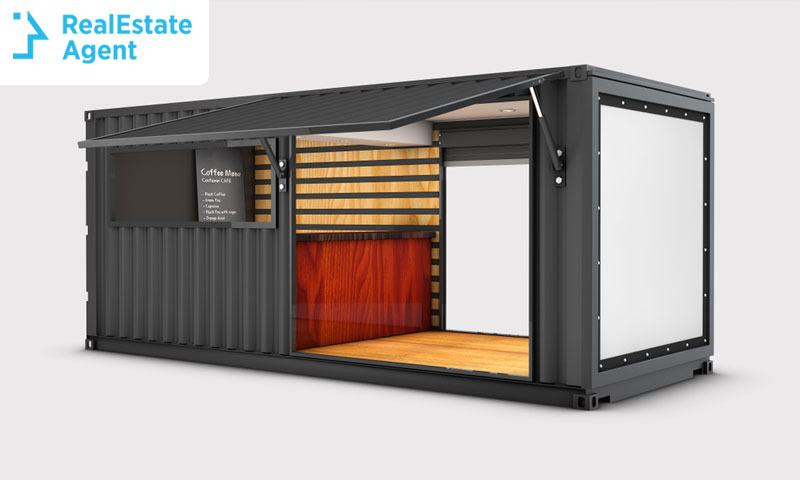 Shipping Container Bar