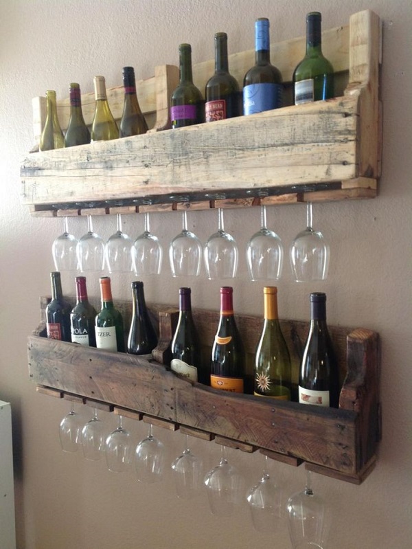 Spice rack to organise your drinking glasses