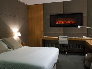 The wall mounted electric fireplace