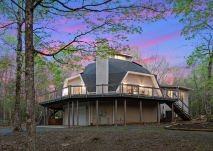 Exclusive Architectural Retreat: Private Geodesic Dome Now Available