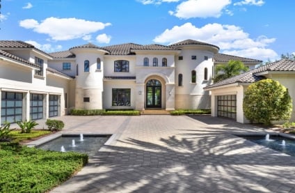 $10 Million Iconic Butler Chain Masterpiece Now Available: Exceptional Outdoor Living with Private Resort Pool, Lazy River and Putting Green on Lake Tibet