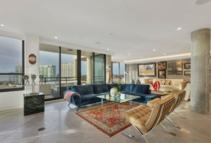 Luxe Bay Plaza Penthouse is a Designer Masterpiece Offered for $4.7 Million