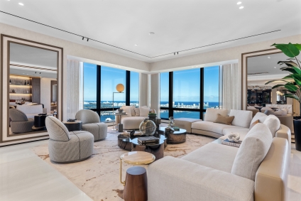 ATR Luxury Homes Group at Coldwell Banker Realty Lists the Lower Penthouse 66 at Four Seasons Residences Brickell for $13.5 Million