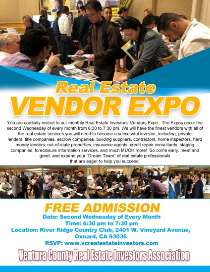 Ventura County Real Estate Vendors Expo Returns Feb 9th