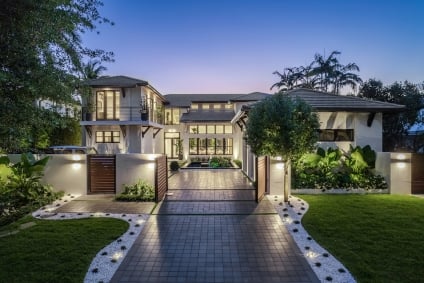ATR Luxury Homes Group at Coldwell Banker Realty Lists 4241 Palm Lane in Miami’s Bay Point, for $20 Million