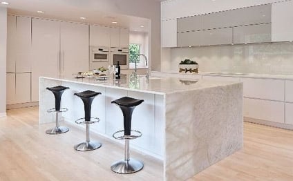 White And Grey Kitchens Dallas Style