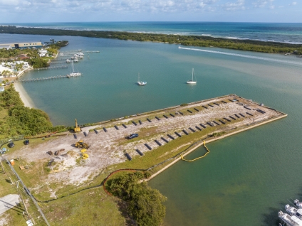 Forté Development’s Forté Luxe in Jupiter, FL Continues Construction Progress with Building of its Advanced Seawalls