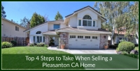 Top 4 Steps to Take when Selling a Pleasanton CA Home