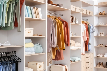 The benefits of a built-in closet organization