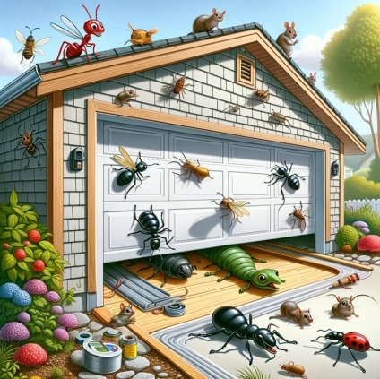 Birmingham's Bugs and Critters: Keeping Your Garage Door Sealed and Secure
