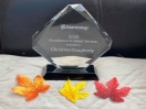 “Excellence In Client Service” Award