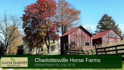 Charlottesville Horse Farms | Market Report for July 2019