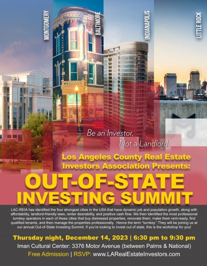 Out-Of-State Investing Summit
