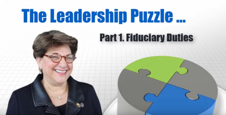 Fiduciary Responsibilities of Association Directors [VIDEO]