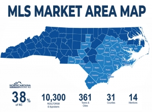 North Carolina Regional MLS expands to cover 38% of the Tar Heel State