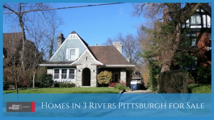 Homes for Sale in 3 Rivers, Pittsburgh - Diverse pristine properties plotted in the beautiful location of Pittsburgh, PA. 