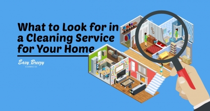 What to Look for in a Cleaning Service for Your Home
