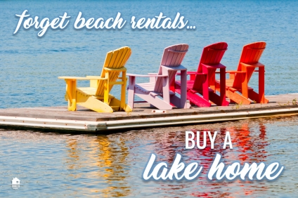 Forget Beach Rentals -- You Can Own Your Own Waterfront Home on These Affordable Lakes