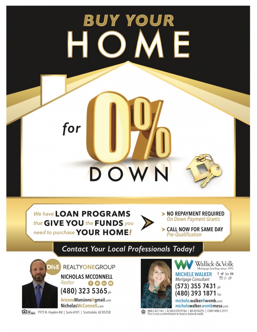 Purchase a Home in Arizona With 0% Down!