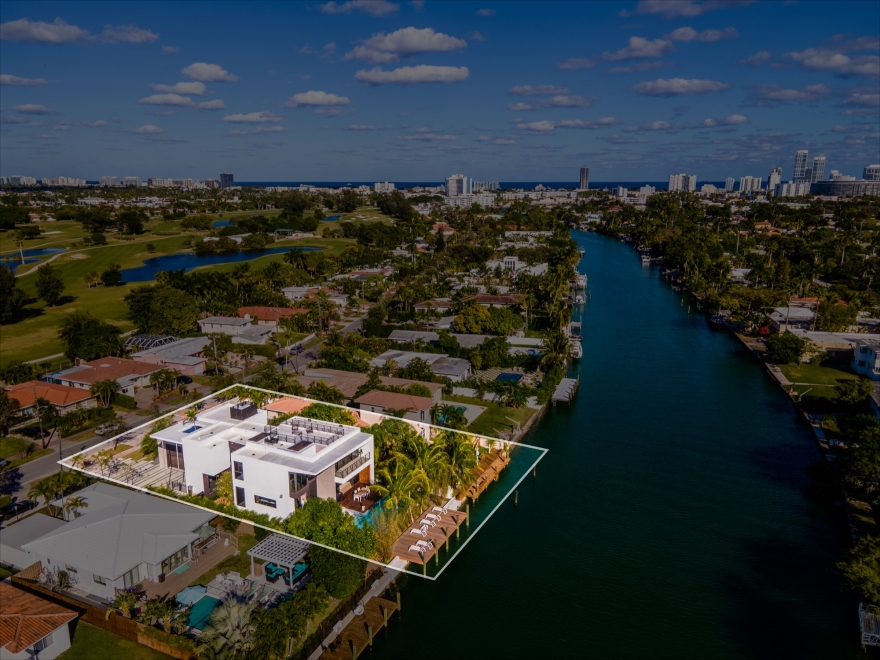 Sabal Development Sells/Closes on Modern, Waterfront Estate in Normandy Isle at 770 S. Shore Dr. in Miami Beach for $5.15 Million