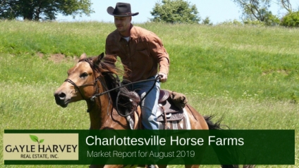 Charlottesville Horse Farms | Market Report for August 2019